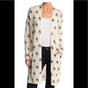 Skull Cashmere Hallie Caridgan Sz XS